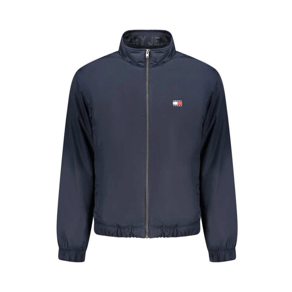Tommy Hilfiger Men's Blue Polyester Jacket - Light Jackets - M - Jackets