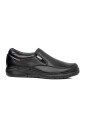 zwarte-leren-jurk-mocassins-heren