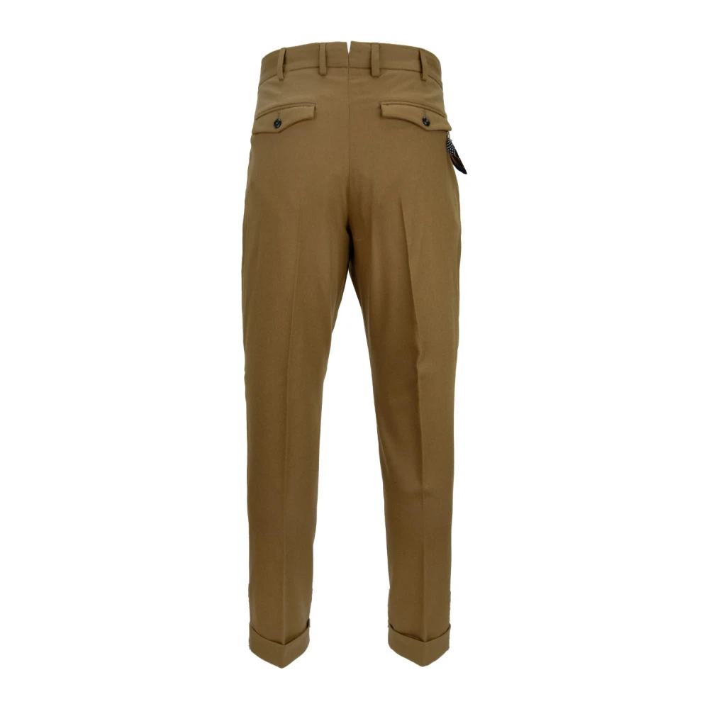 PT Torino Heren Wolblend Pantalon Orange Heren