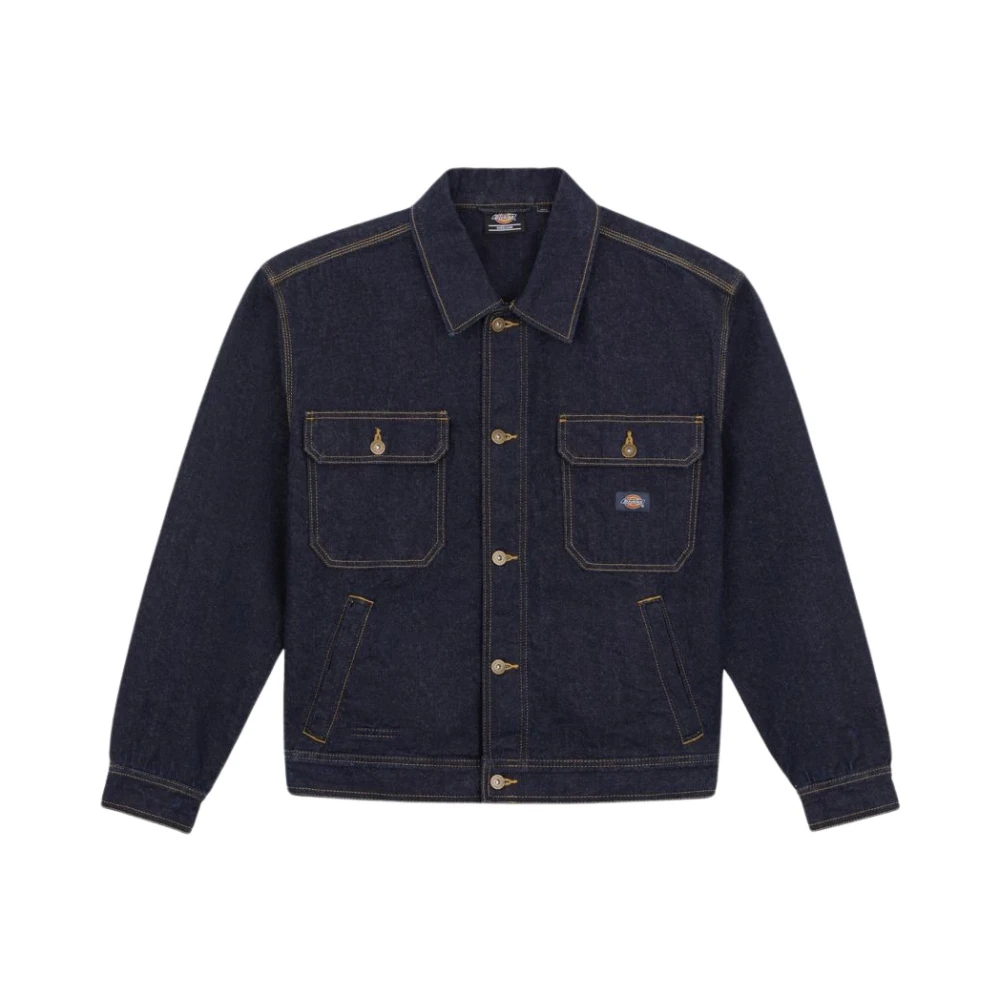 Dickies Stijlvolle Madison Jas voor Mannen Blue Heren