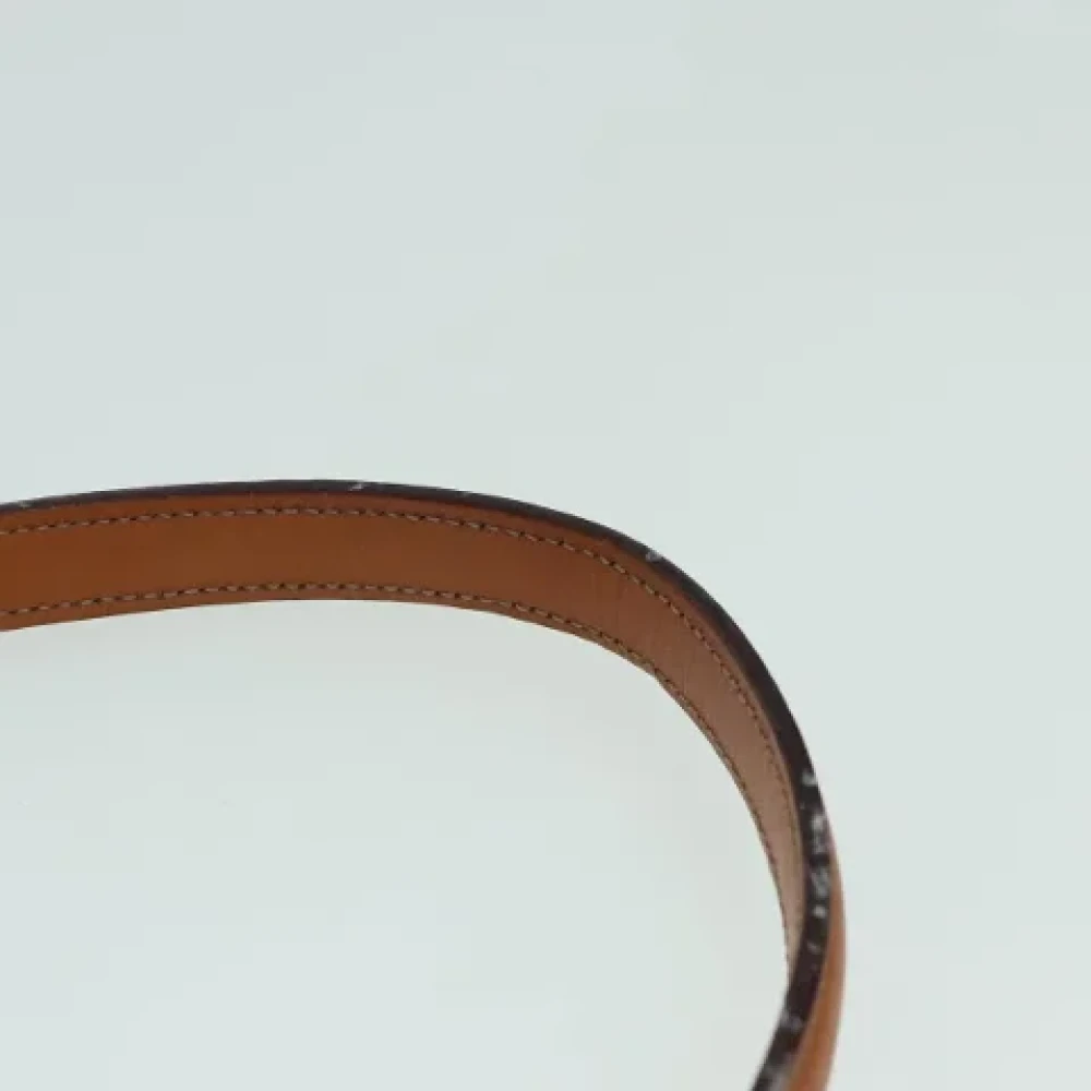 Celine Vintage Pre-owned Canvas handbags Beige Dames