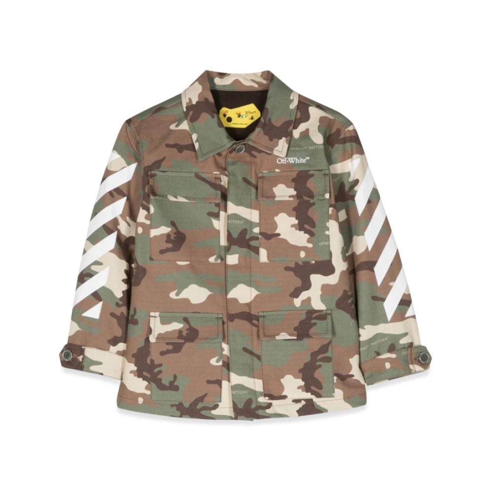 Off White Barn Camo Jacka Multicolor, Pojke