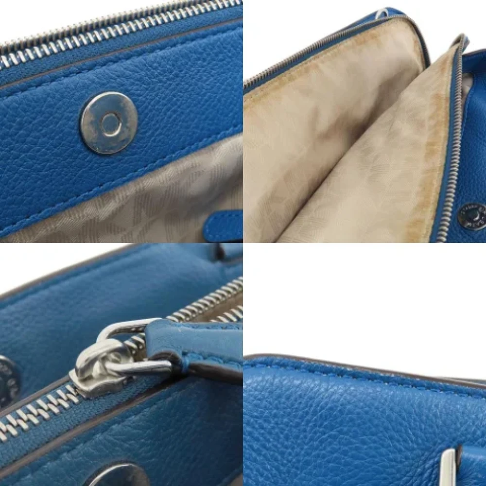 Michael Kors Pre-owned Leather handbags Blue Dames