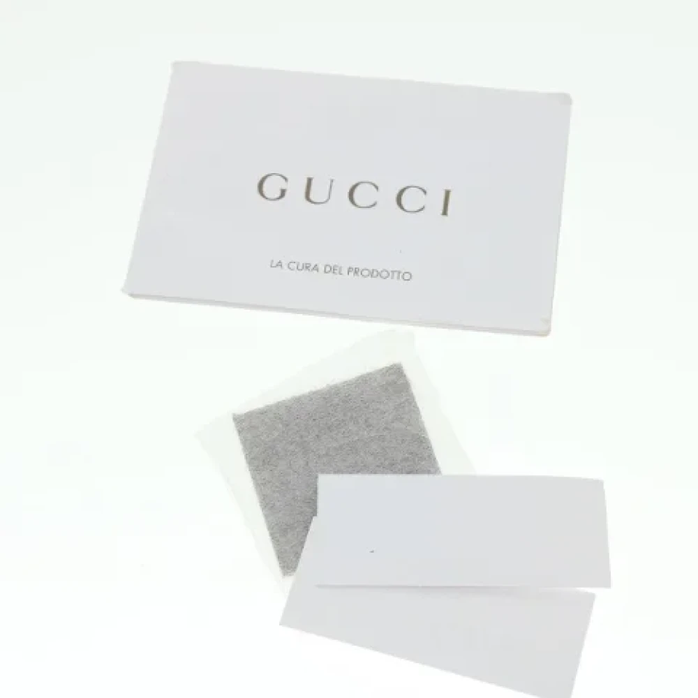 Gucci Vintage Pre-owned Canvas gucci-bags Yellow Dames