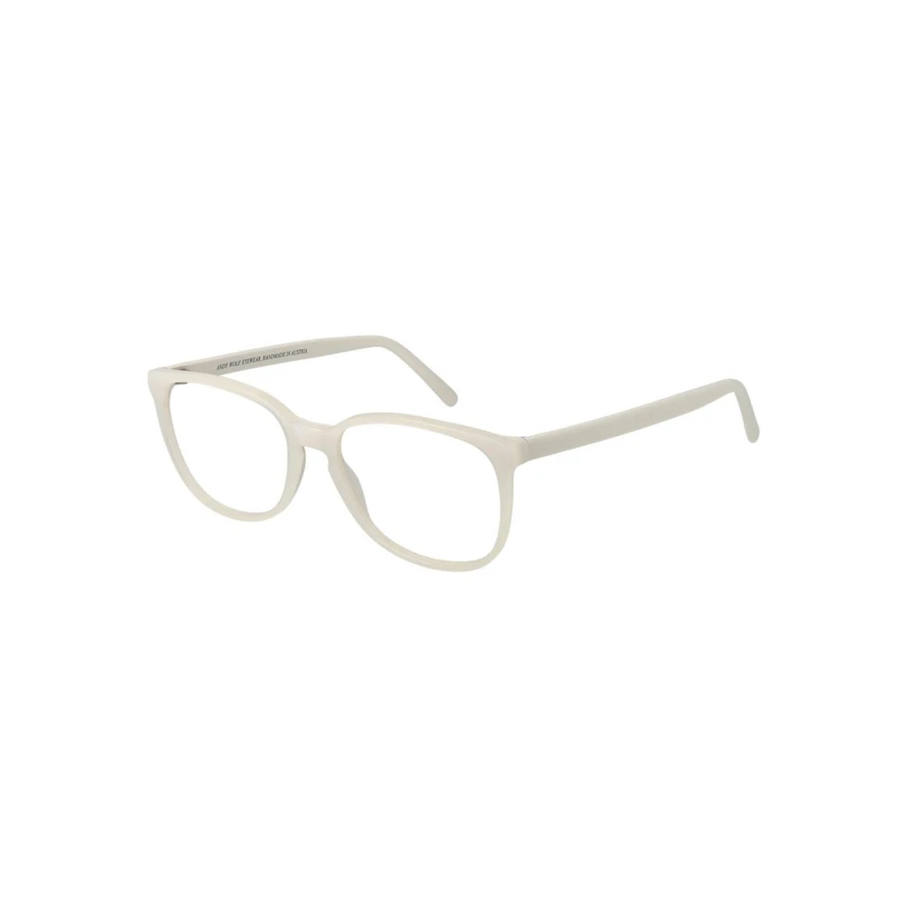 Andy Wolf Unisex Blue -Filter Rectangle Optical Frames With Branded Case