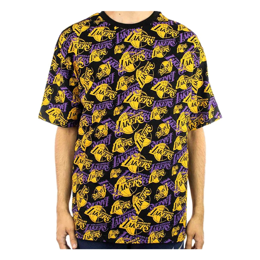new era Oversize Grande Los Angeles Lakers T-shirt Multicolor Heren