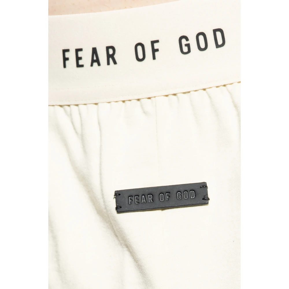 Fear Of God Katoenen shorts Beige Heren