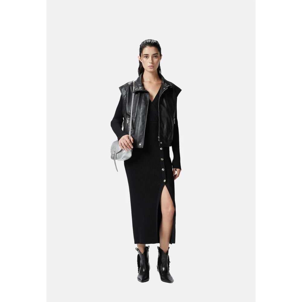 pinko Elegante Jurk voor Vrouwen Black Dames