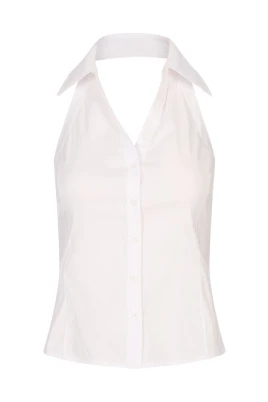 Freya Button Down Halter Top