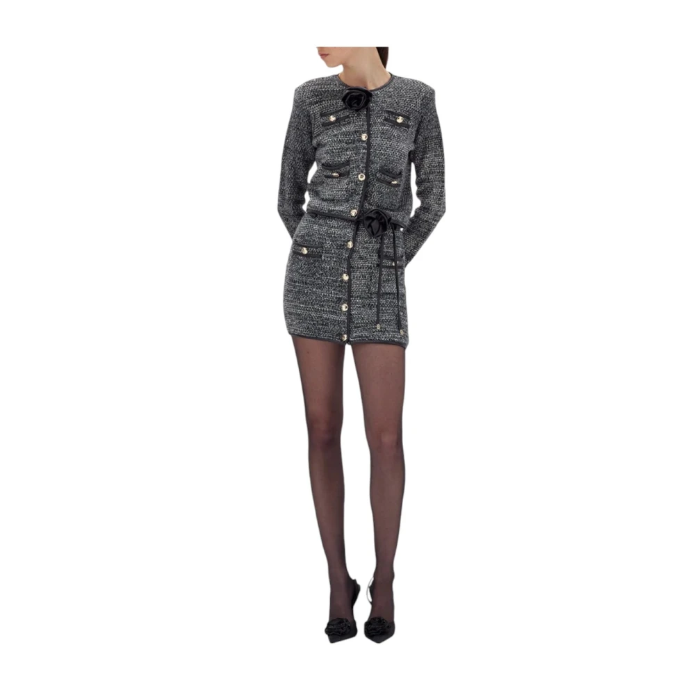 Blugirl Stijlvolle Gebreide Top Black Dames