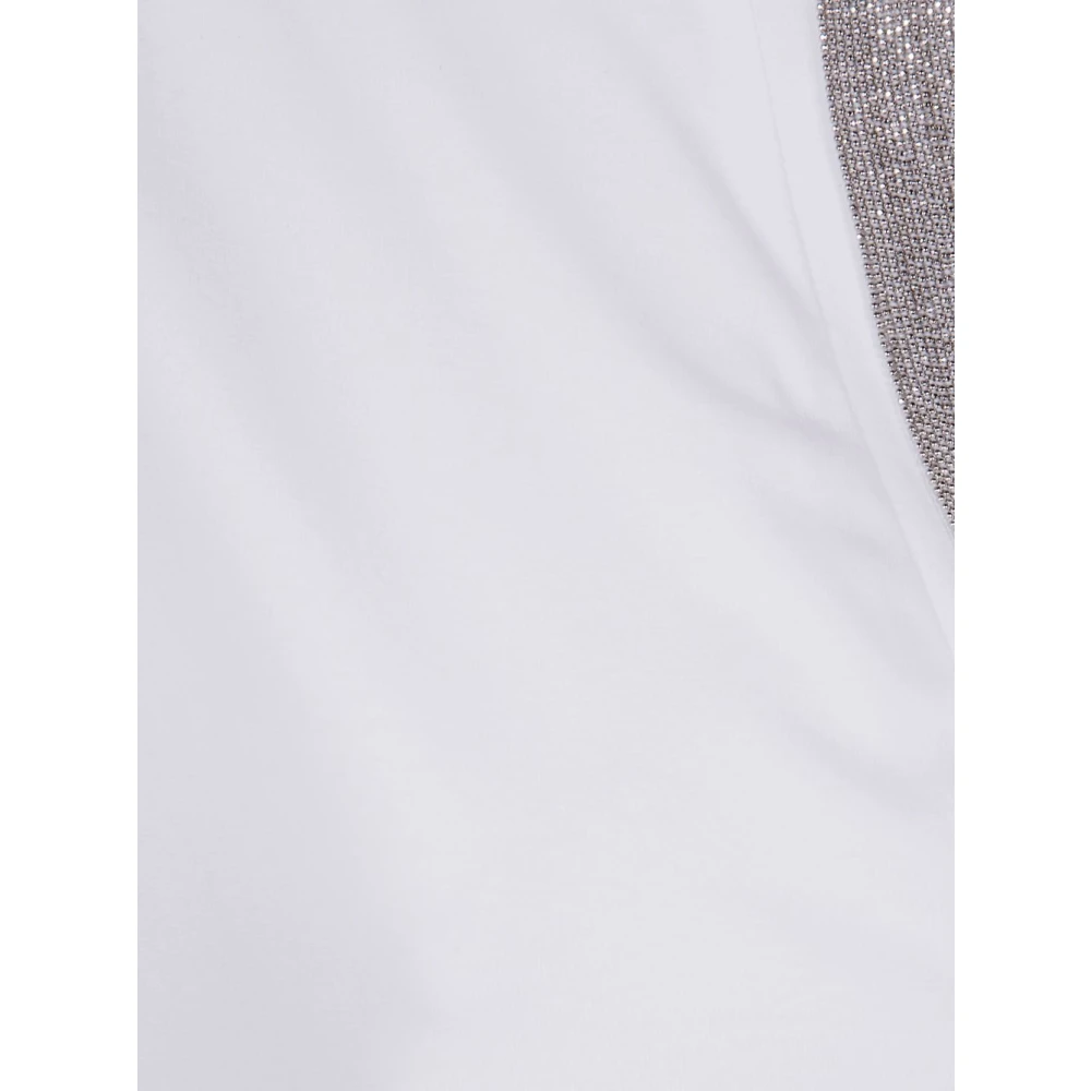 D.Exterior Wit T-shirt en Polo Set White Dames