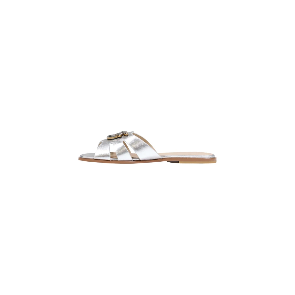 Pinko Gray Milly 04 Slides - Female - Sliders - 6 Uk - Shoes