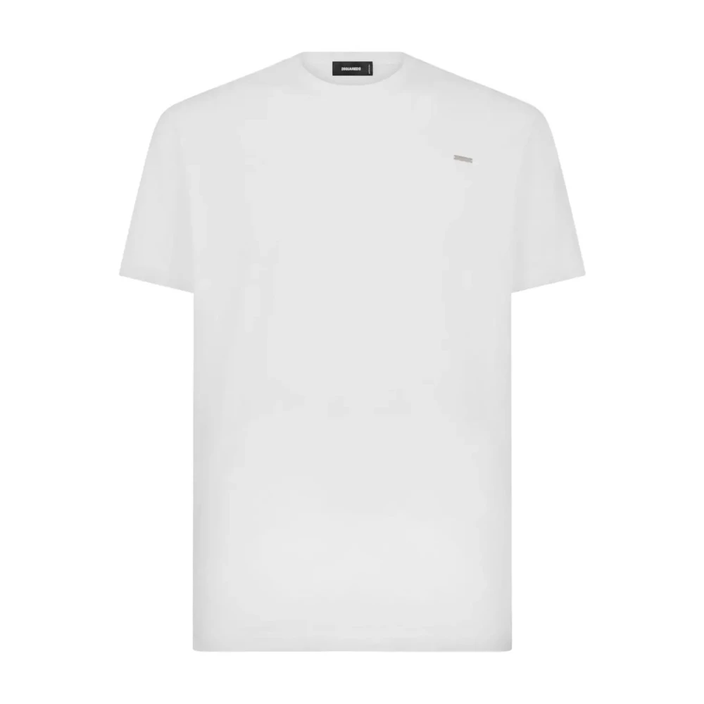Dsquared2 Cool Fit Classic T-Shirt Wit White Heren