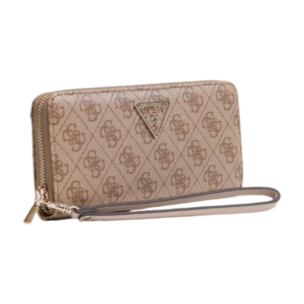 Guess Herfst Winter Damesportemonnee Beige Dames