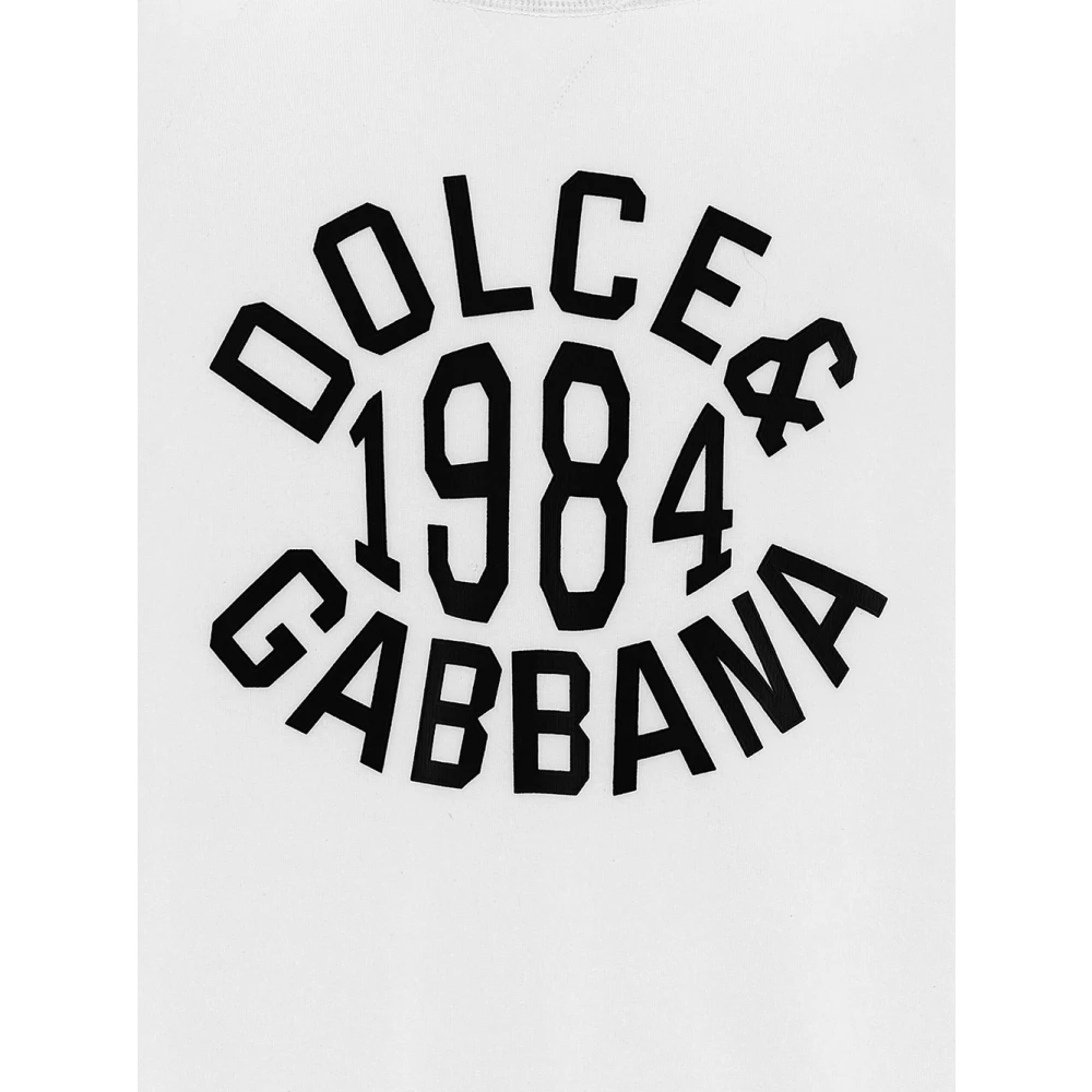 Dolce & Gabbana Katoenen T-shirt White Heren