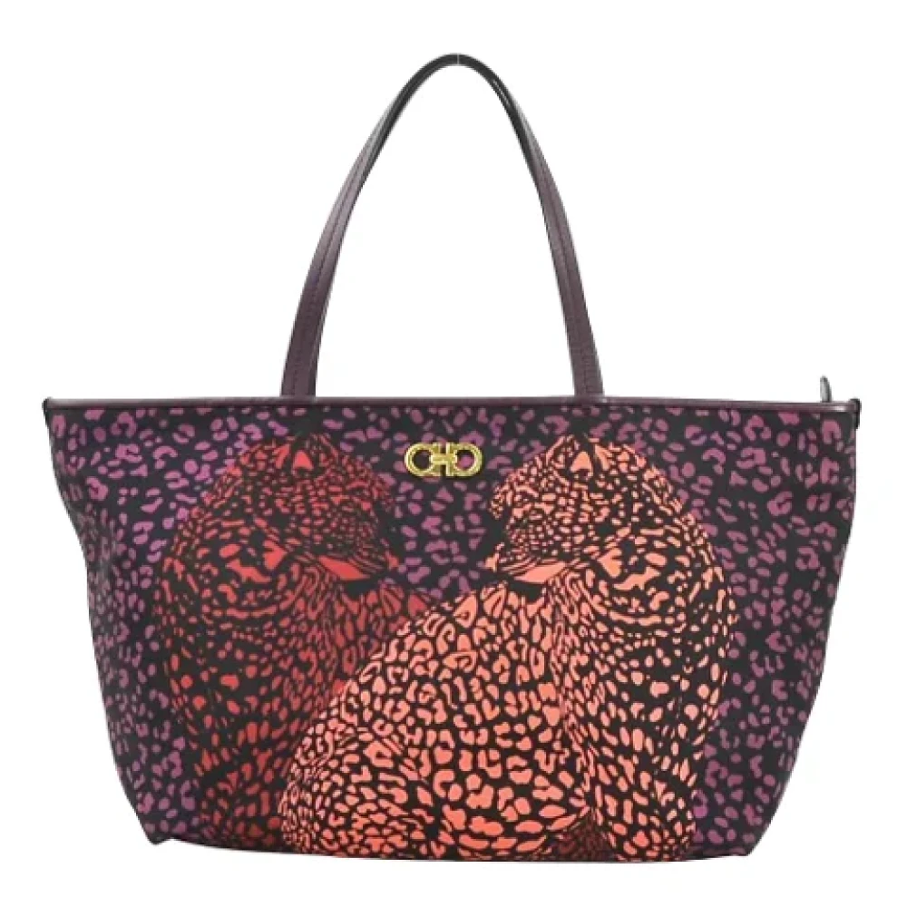 Salvatore Ferragamo Pre-owned Fabric totes Multicolor Dames