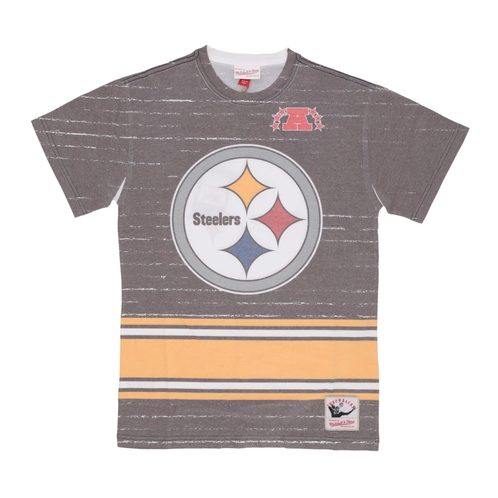 Mitchell & Ness Pittsburgh Steelers NFL T-shirt Multicolor Heren