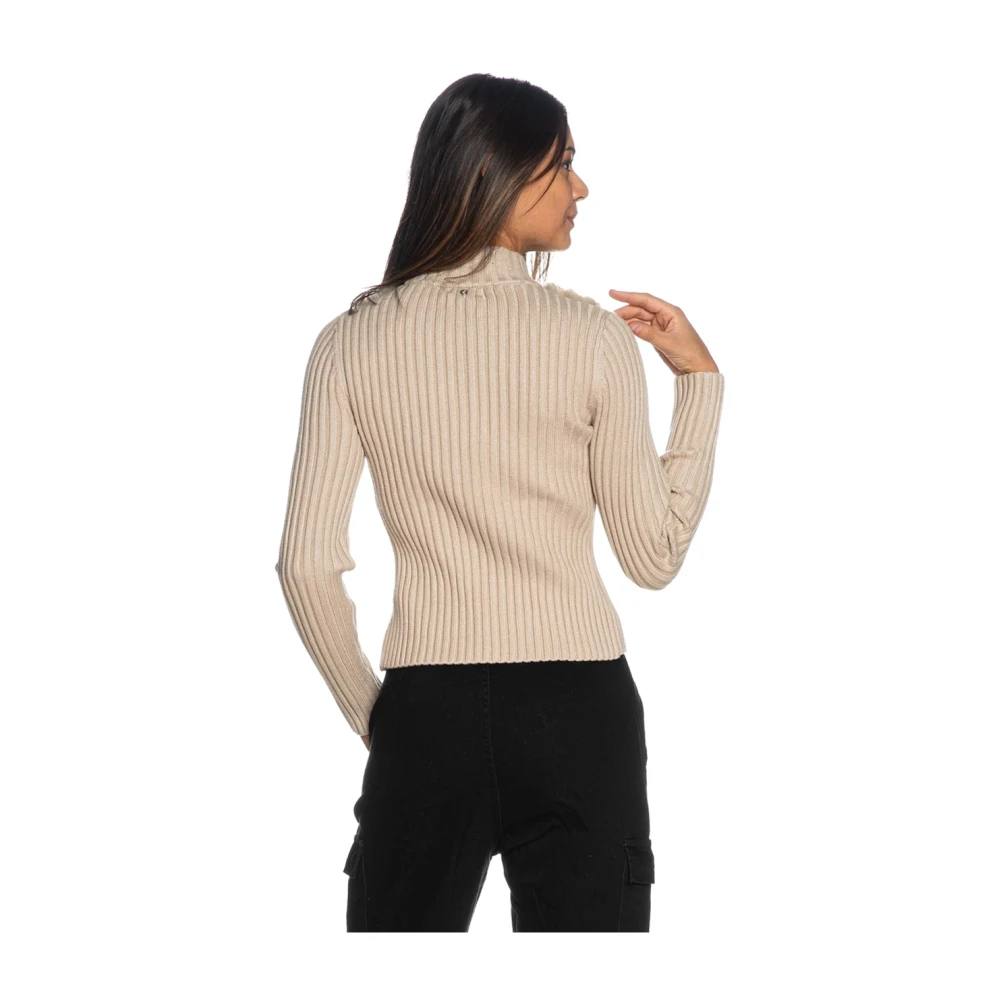 Guess Eco-Bont Cardigan voor Vrouwen Beige Dames