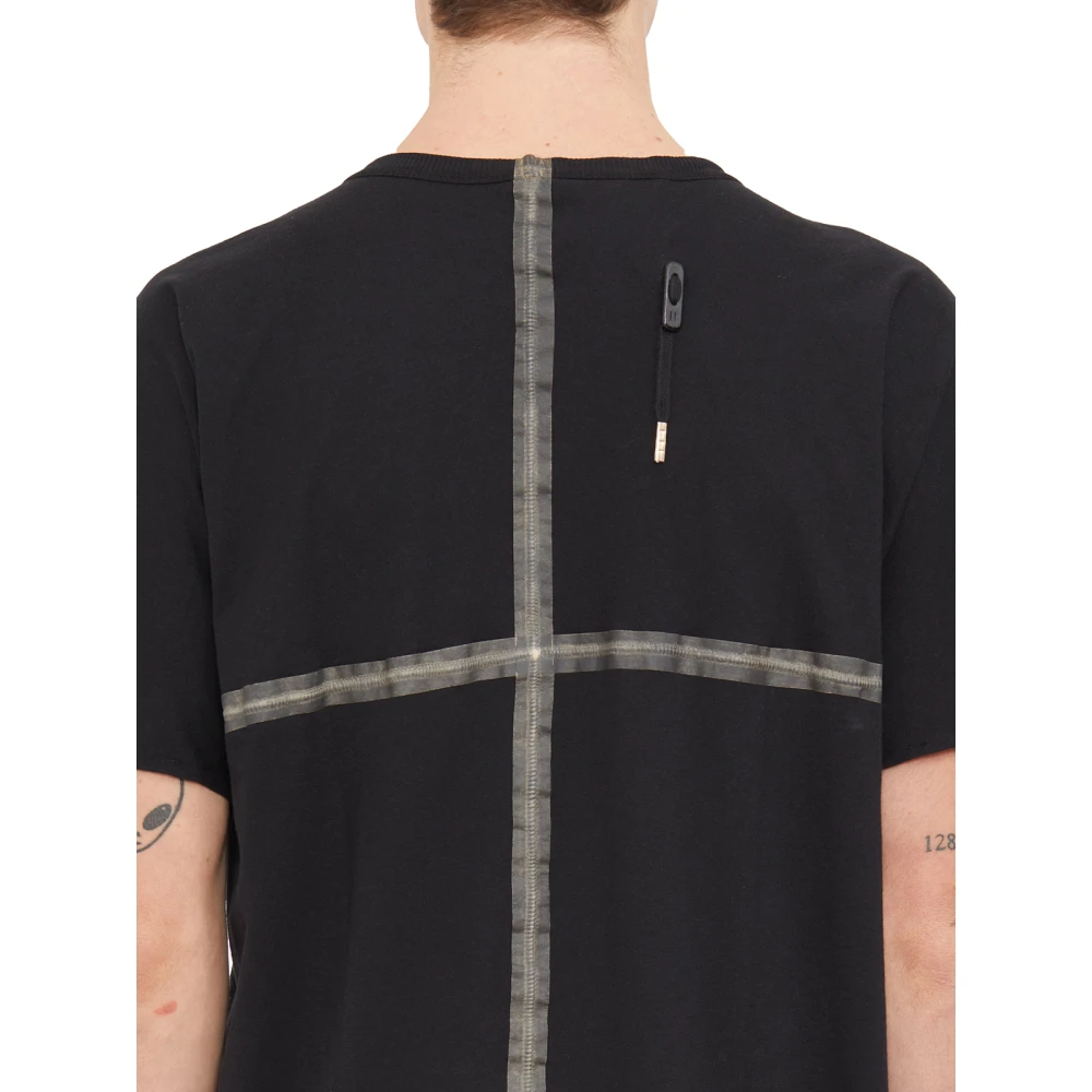 Boris Bidjan Saberi Katoenen T-Shirt Black Heren