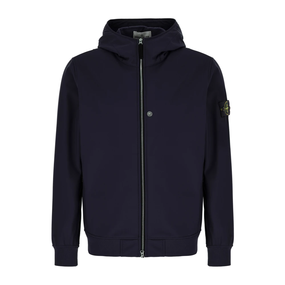 Stone Island , Zip-Throughs, Male, Blue, 3XL, Stylish Jackets For Men