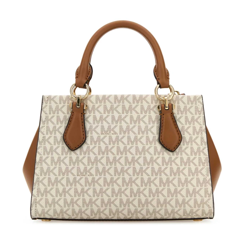 Michael Kors Marilyn bedrukte canvas handtas Beige Dames
