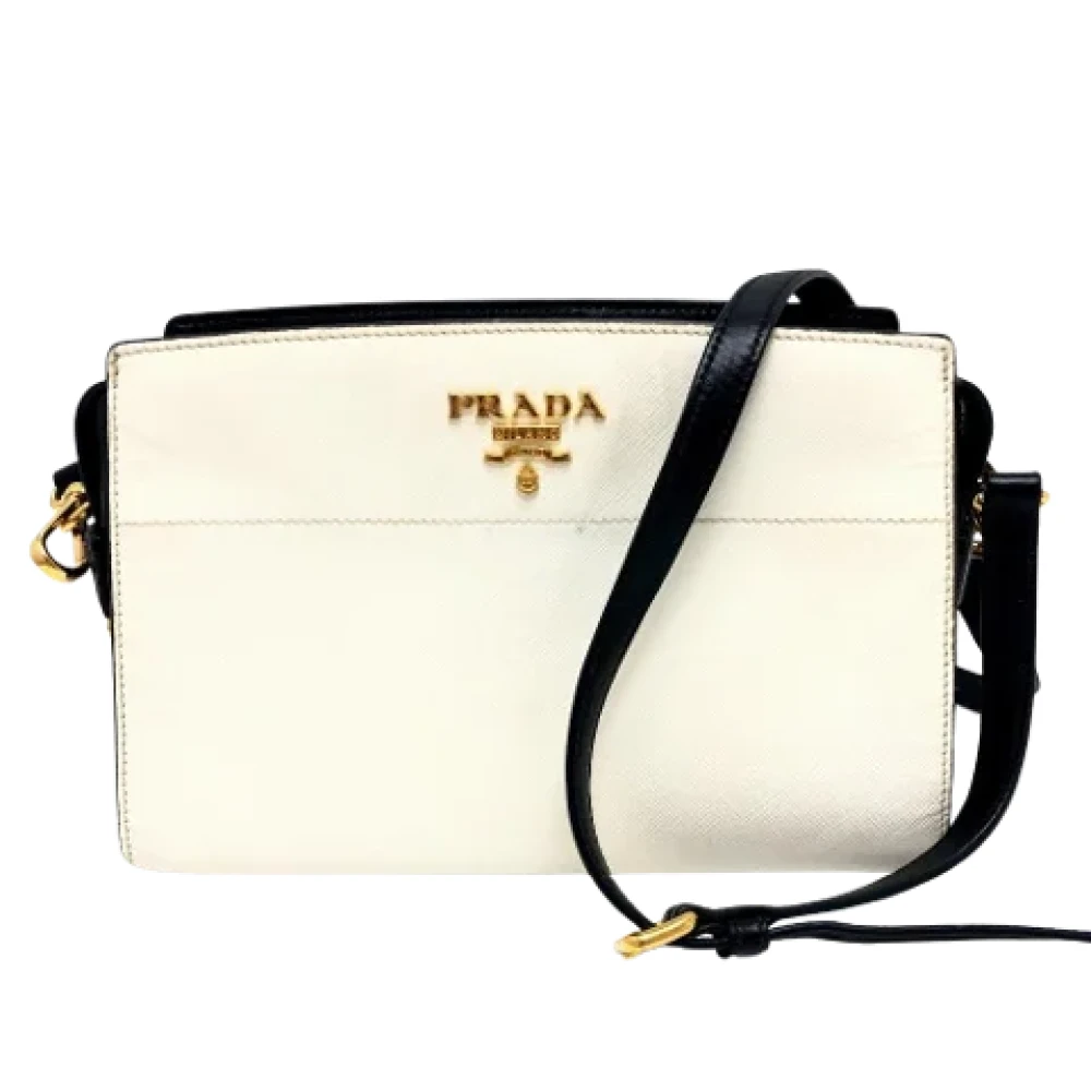 Prada Vintage Pre-owned Fabric prada-bags White Dames