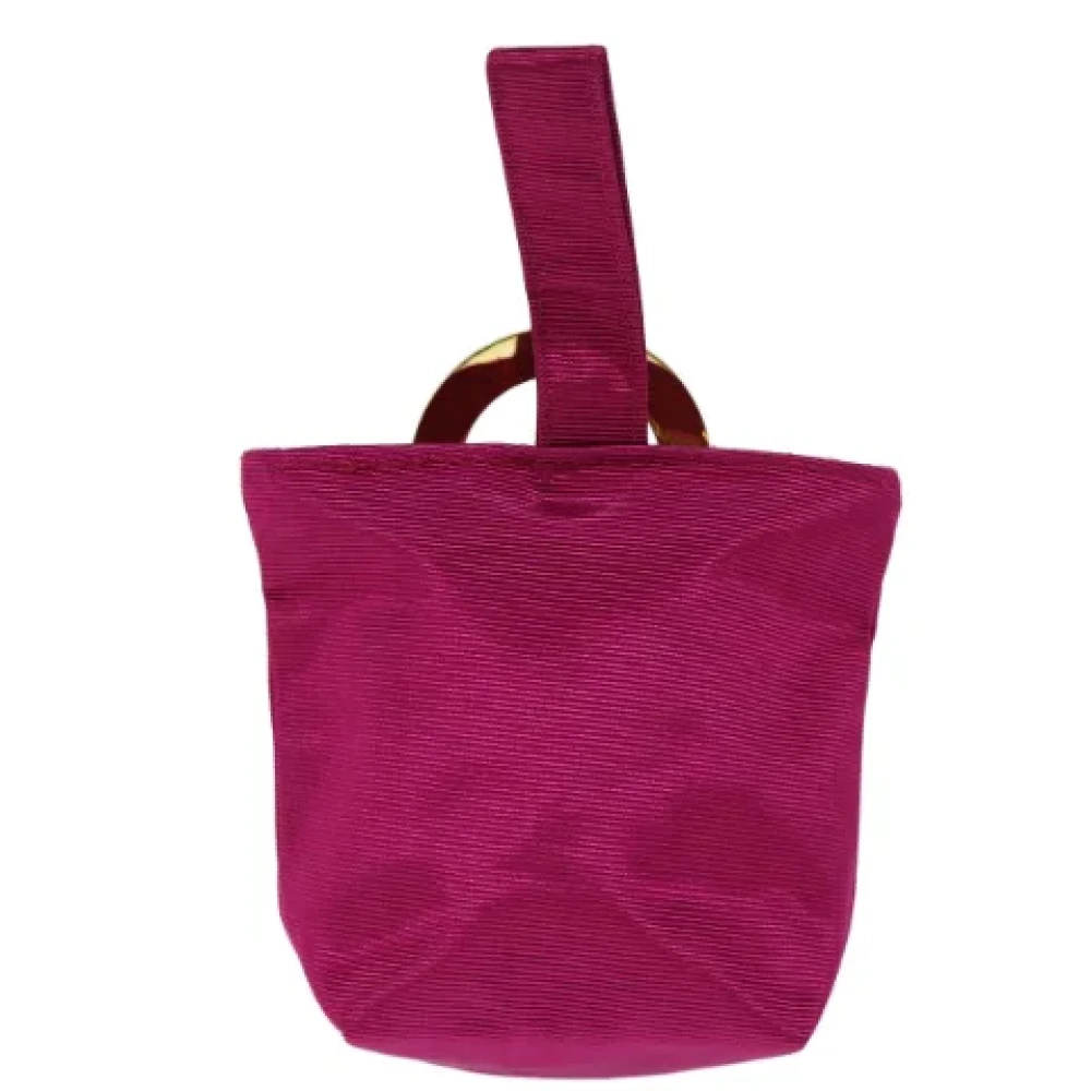 Celine Vintage Pre-owned Nylon pouches Pink Dames