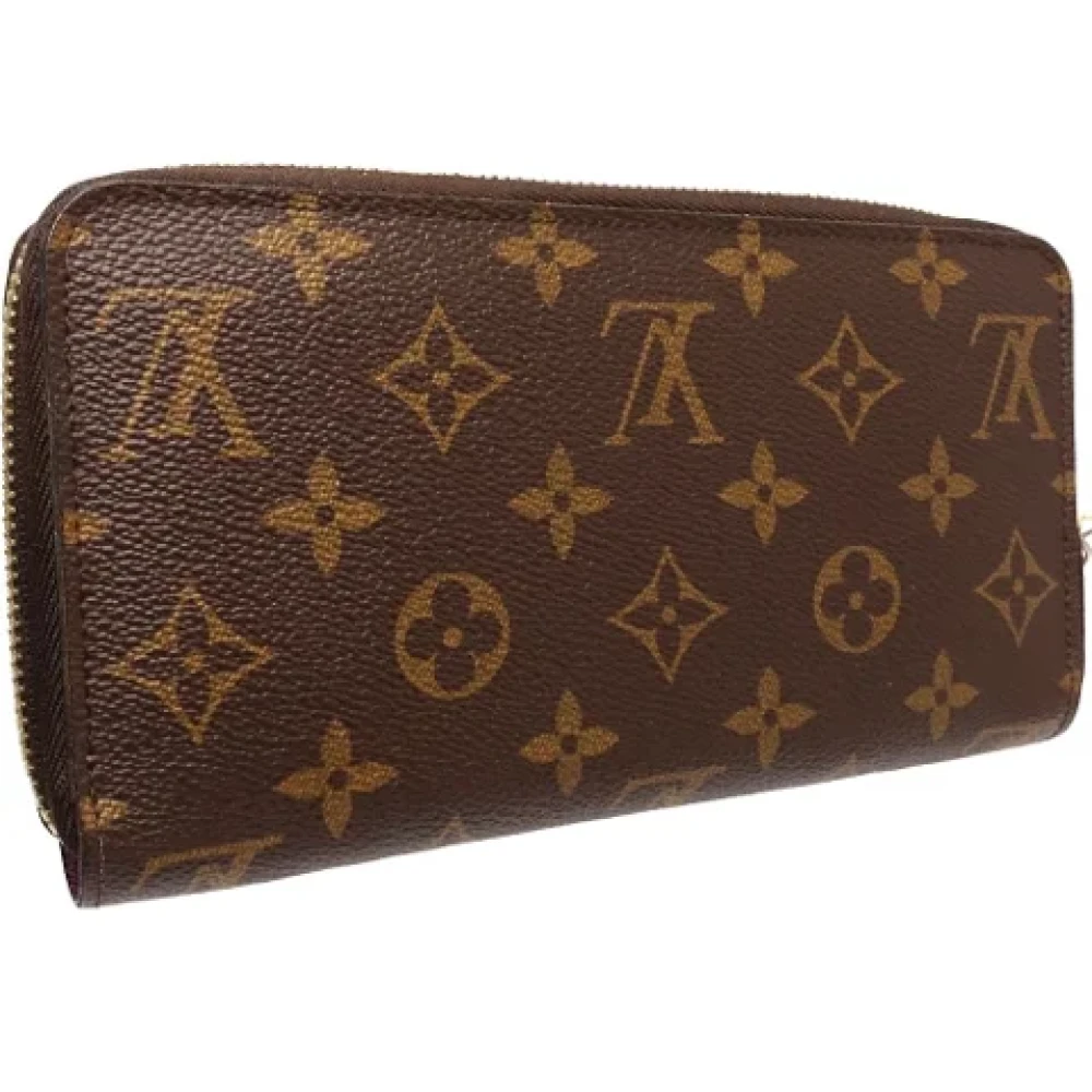 Louis Vuitton Vintage Pre-owned Canvas wallets Brown Dames