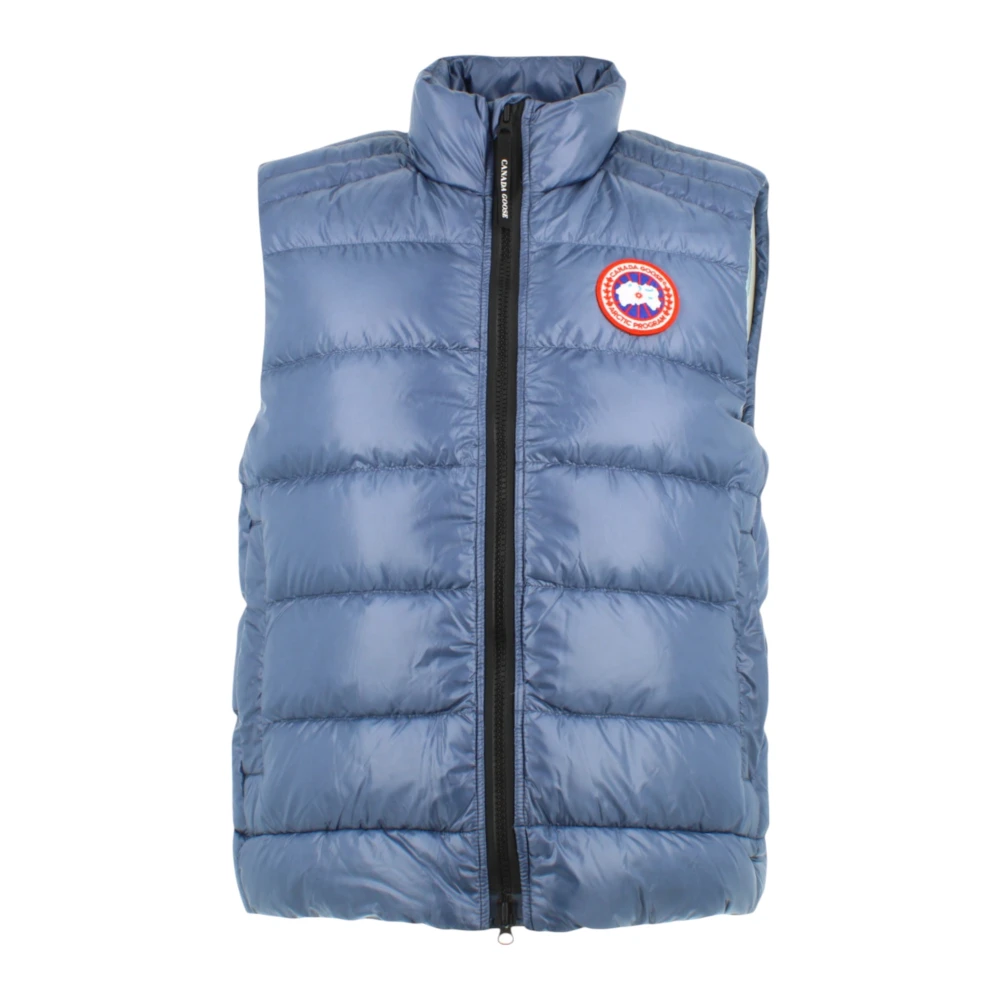 Canada Goose Heldere Blauwe Crofton Vest Blue Heren