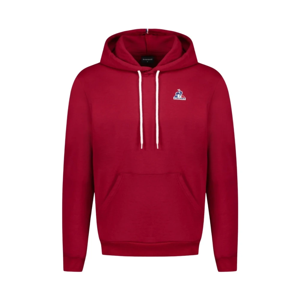 Le Coq Sportif Uomo Rosso - Felpa Bordeaux Essentials - Sweatshirts & Hoodies - L