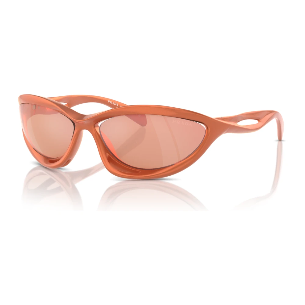 Prada Orange Metal Sunglasses - Female - Sunglasses - 60 Mm - Accessories