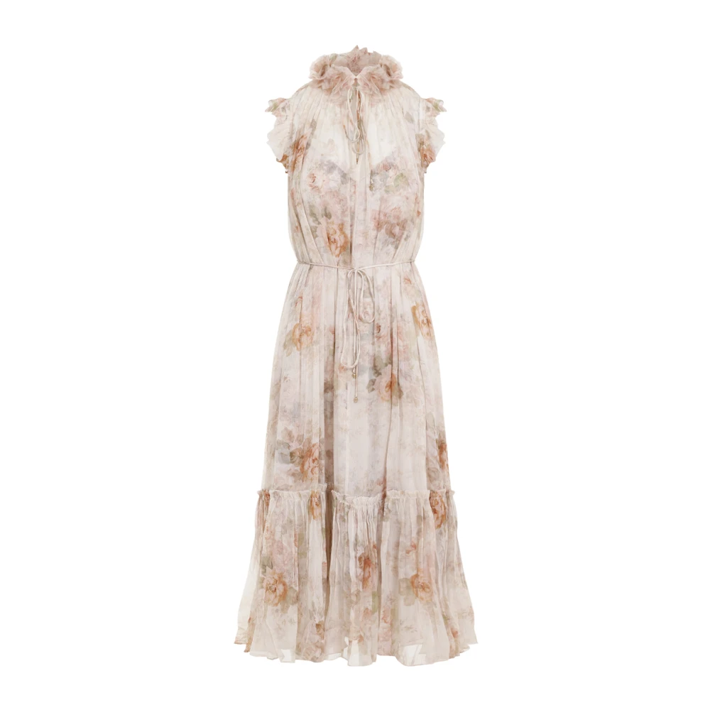 Zimmermann Multicolor Jurk Aw24 Multicolor Dames