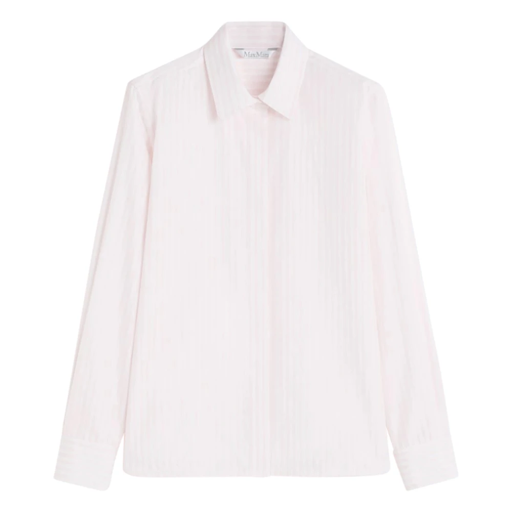 Max Mara Vrouw Roze Overhemden Dames, M, Camicia