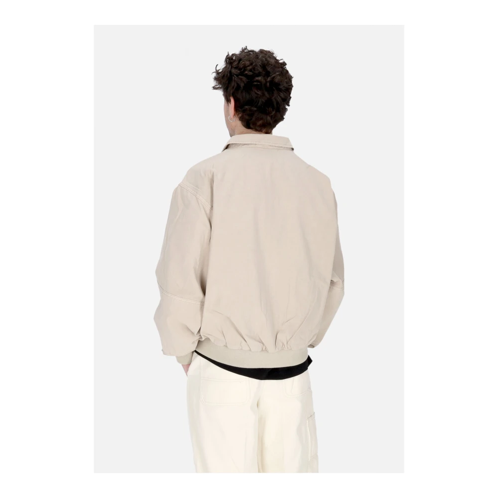Obey Montreal Bomber Jas Zilver Grijs Gray Heren
