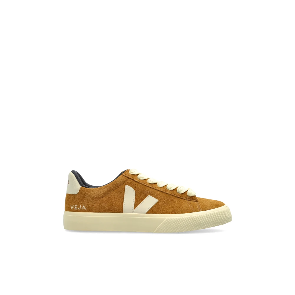 Veja Women's Brown Campo Bold Suede Trainers
