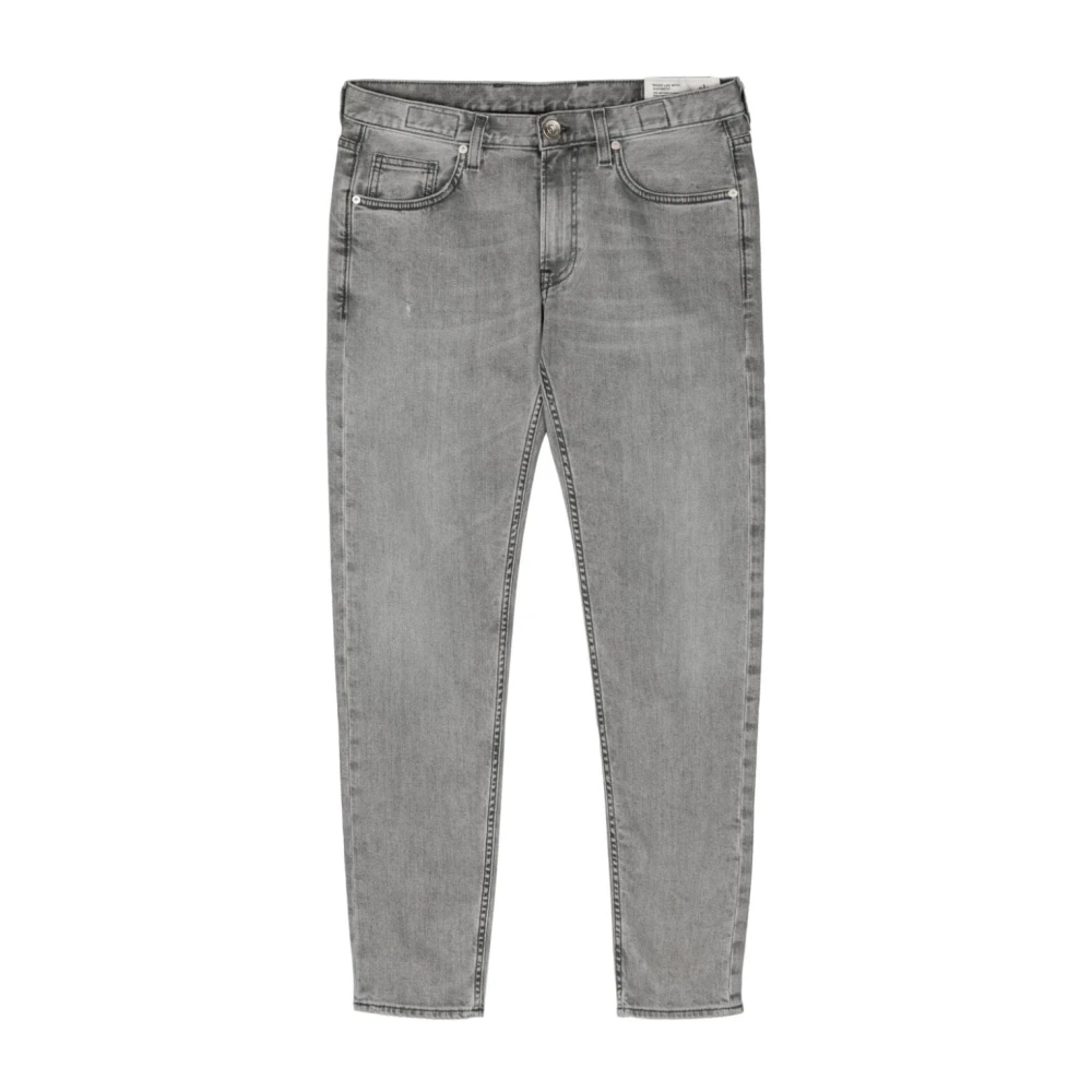 Eleventy Ash Grey Skinny Jeans Gray Heren