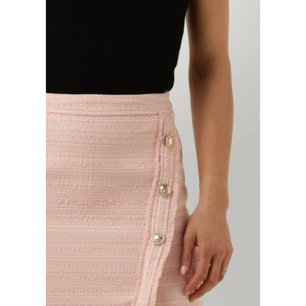 Guess Tosca Tweed Rok Pink Dames
