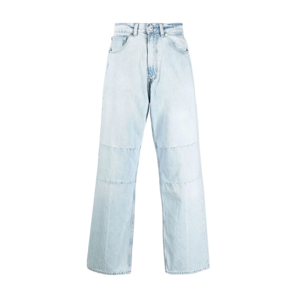 Our Legacy Lichtblauwe Straight-Leg Jeans Blue Heren