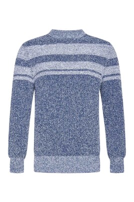 blue-striped-crewneck-sweater