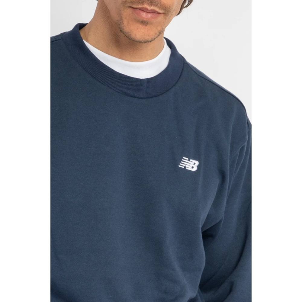 New Balance Sweatshirts Blue Heren