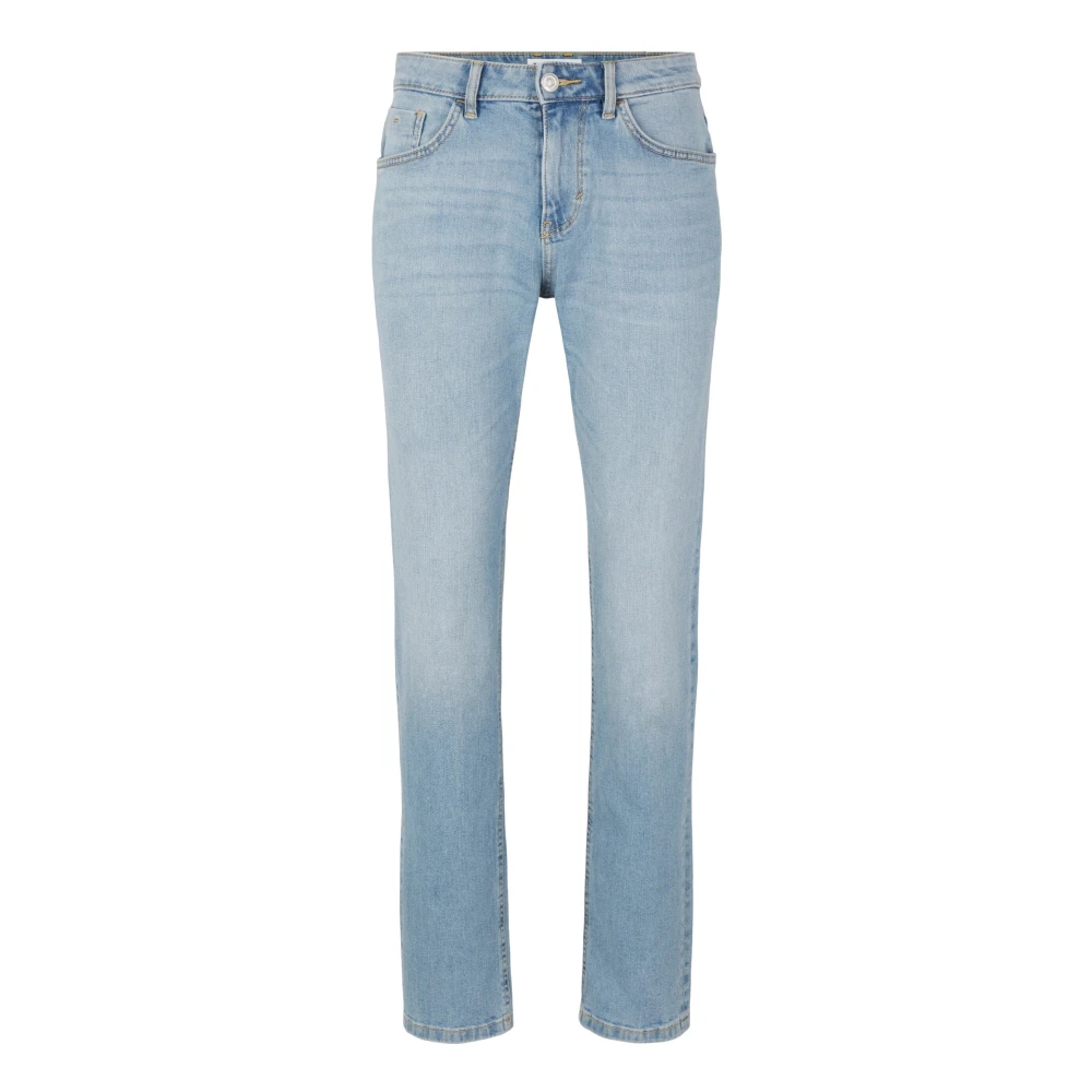 Tom Tailor Slim Jeans 5-Pocket Stijl Rits Knoop Blue Heren