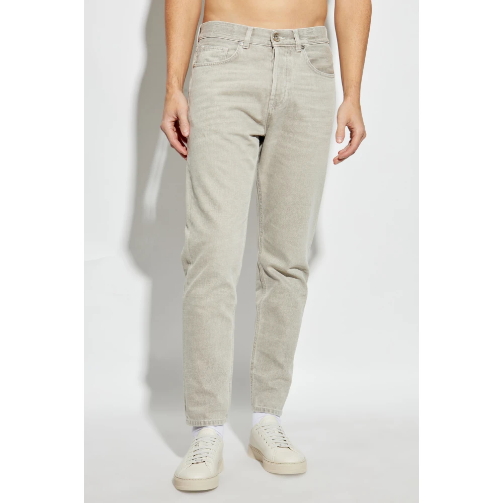 Eleventy Jeans met licht toelopende pijpen Gray Heren