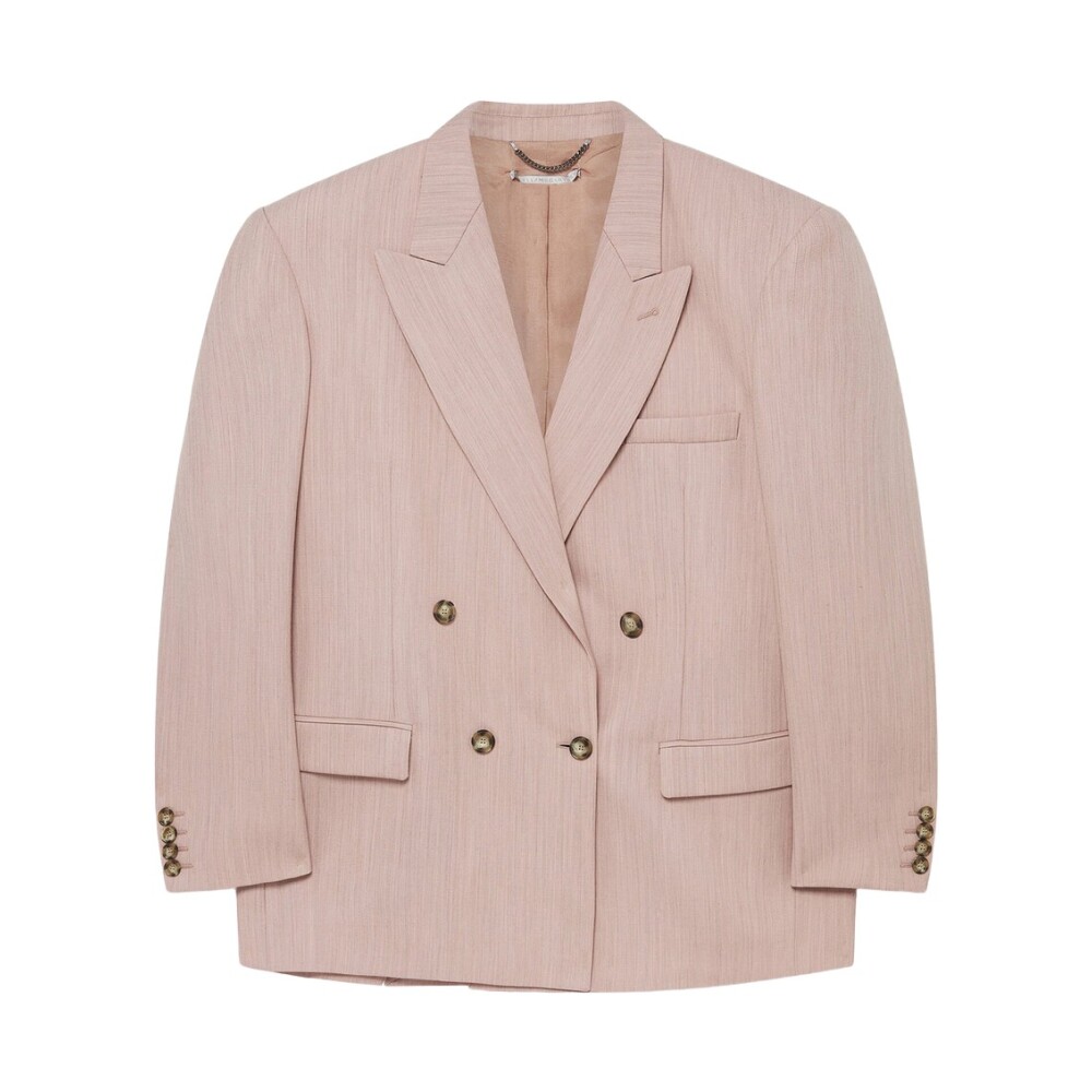ジャケット MONTEDORO PINK COTTON CASUAL JACKET Montedoro Cotton Casual Jacket in Natural | Lyst UK