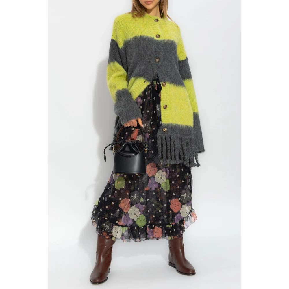 ETRO Zijden rok Black Dames