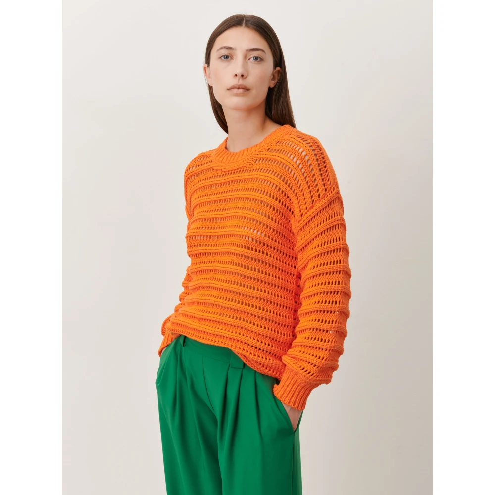 Jane Lushka Chic Comfort Pullover Orange Dames