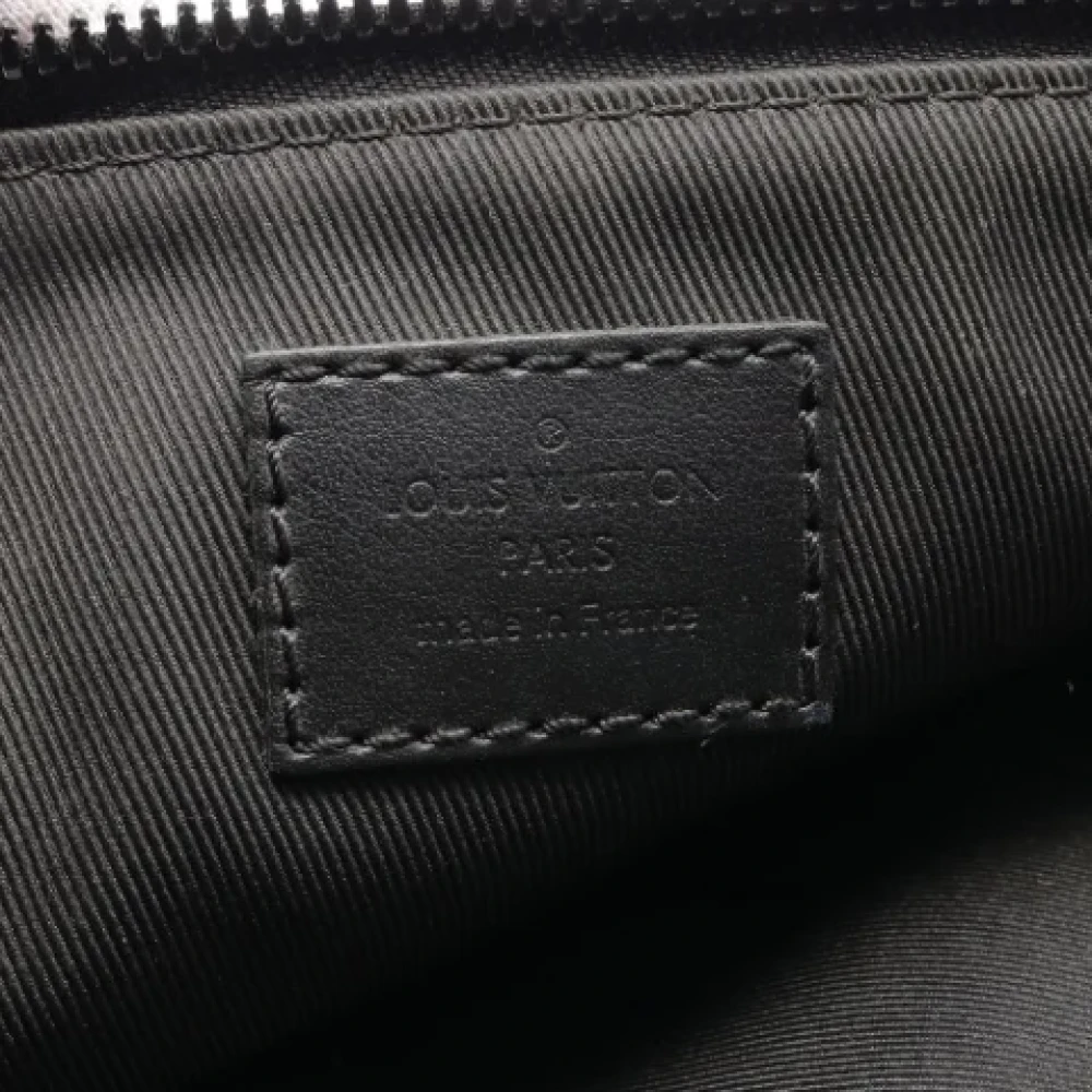 Louis Vuitton Vintage Pre-owned Canvas louis-vuitton-bags Black Heren