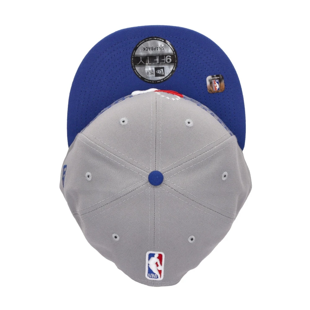 new era NBA Draft 76ers Flat Brim Cap Multicolor Heren