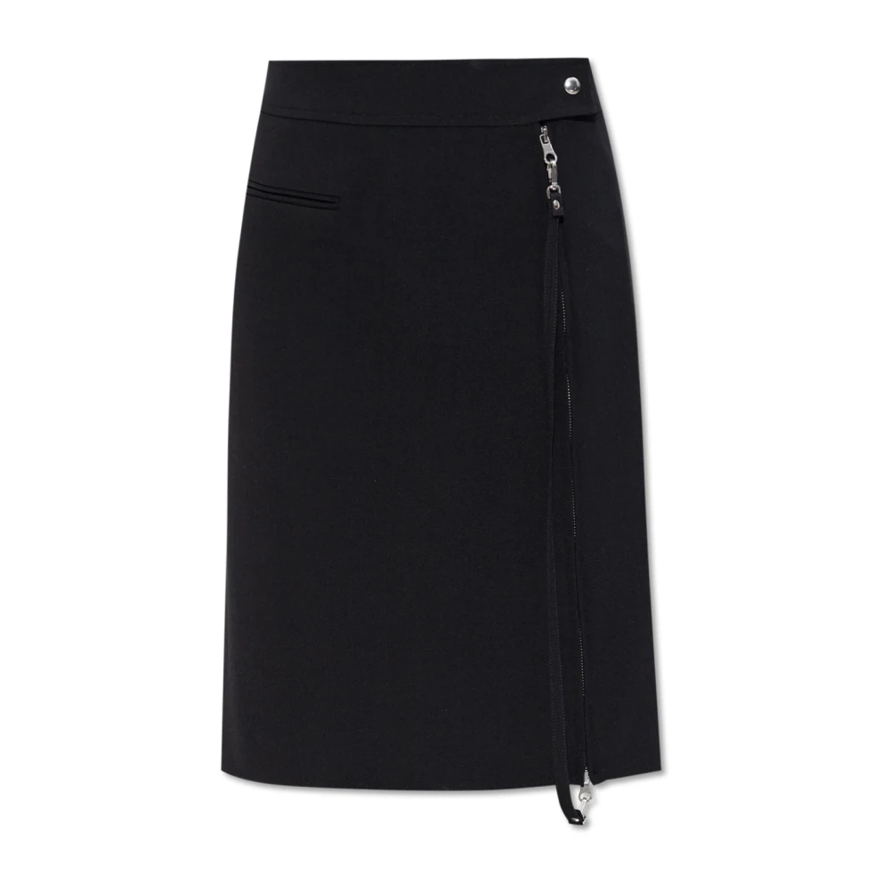 Courrèges Damen Schwarz Röcke, K, Xsgröße: