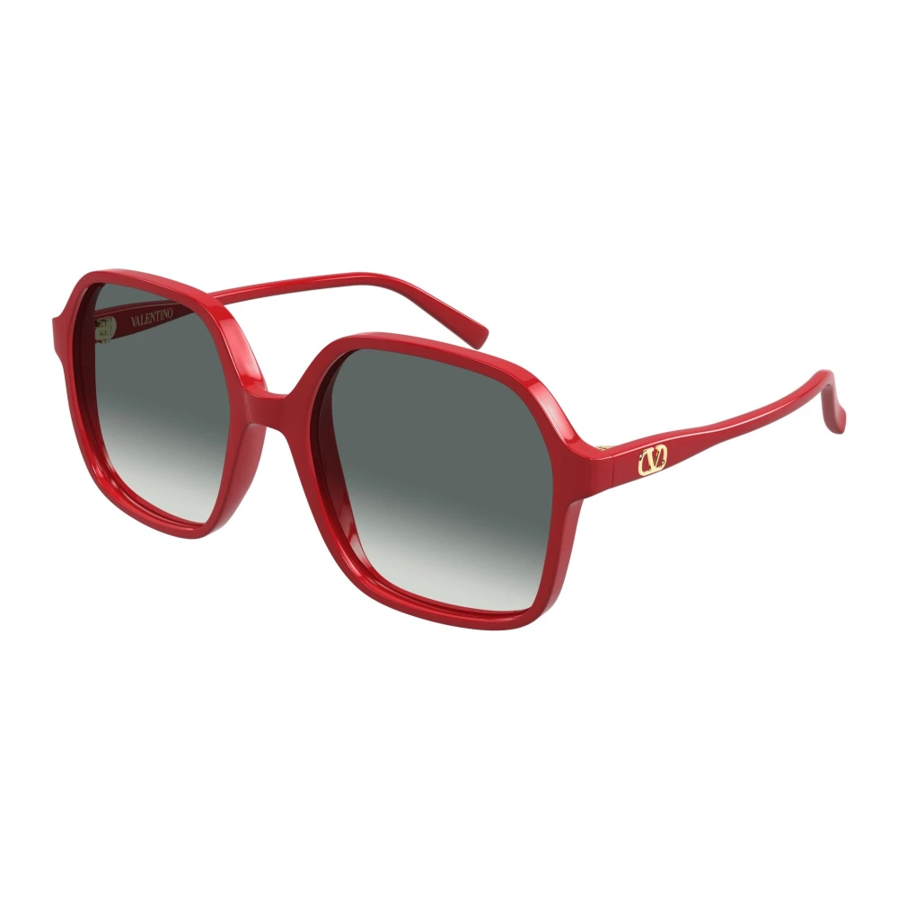 Valentino Women's Red Sunglasses, 56 Mm, Vlogo Sunglasses