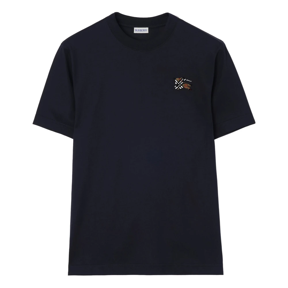 Burberry Uomo Blu - T-Shirt Seth - Tops - L - Immagine 3